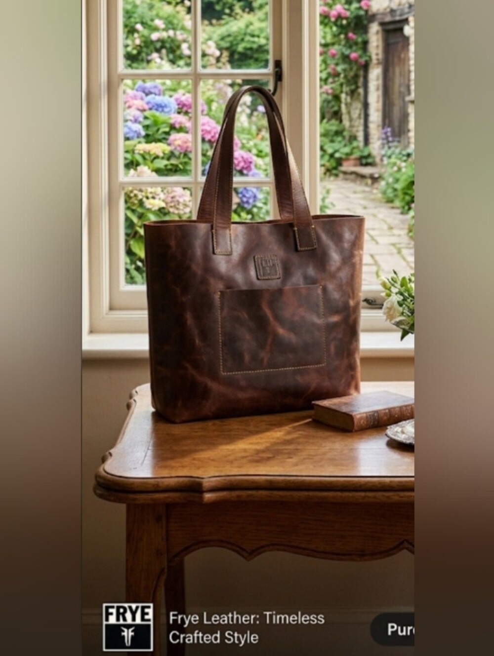 FRYE Tote!!! Large and Gorgeous! Great Conditon!